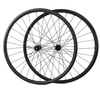 

YASE carbon disc wheel DT240S straight pull boost 110x15 148x12 12 speed mtb wheelset 29er 27.4x23mm tubeless asymmetry wheelset
