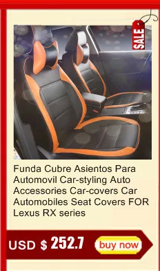 Funda Cubre asitos Para Automovil авто-Стайлинг авто аксессуары автомобильные чехлы для сидений Lexus RX серии