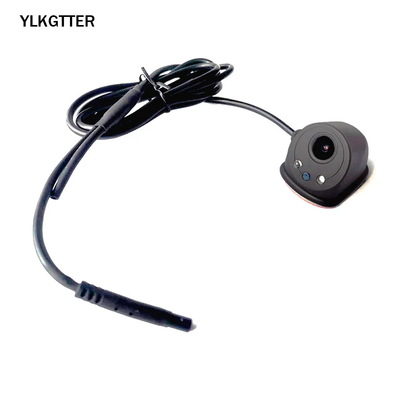 Беспроводная USB камера YLKGTTER, Wi-Fi, левая и правая камера с разрешением 720 p, Автомобильная камера для слепых зон, камера заднего вида, поддержка изображения, контактный телефон - Название цвета: Золотой