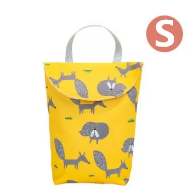 Водонепроницаемая сумка для подгузников, Многофункциональный органайзер для детских подгузников, многоразовая сумка для хранения, дорожная сумка для подгузников - Цвет: Fox(S)