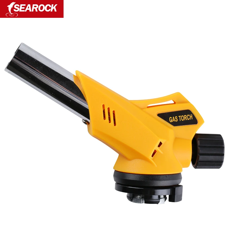 

Searock Gas Torch Flame Gun Blowtorch Cooking Soldering Butane AutoIgnition gas-Burner Lighter Heating Welding gas burner flame