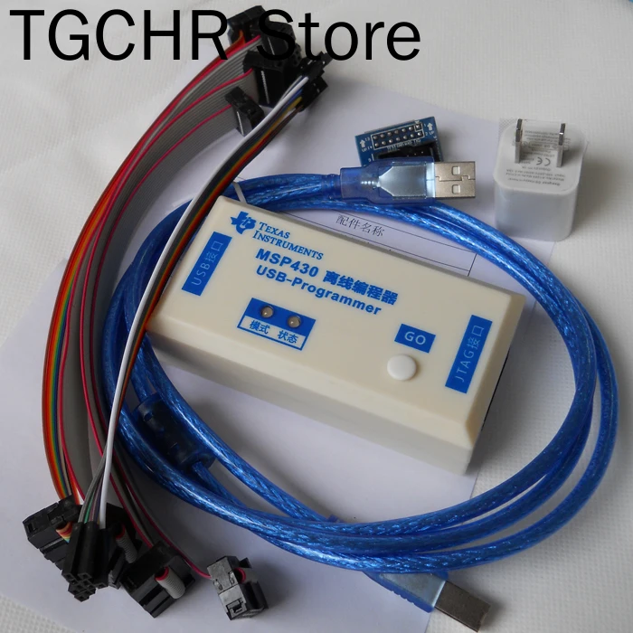 MSP430 программатор MCU горелка высокоскоростная BSL JTAG запись в партии офлайн