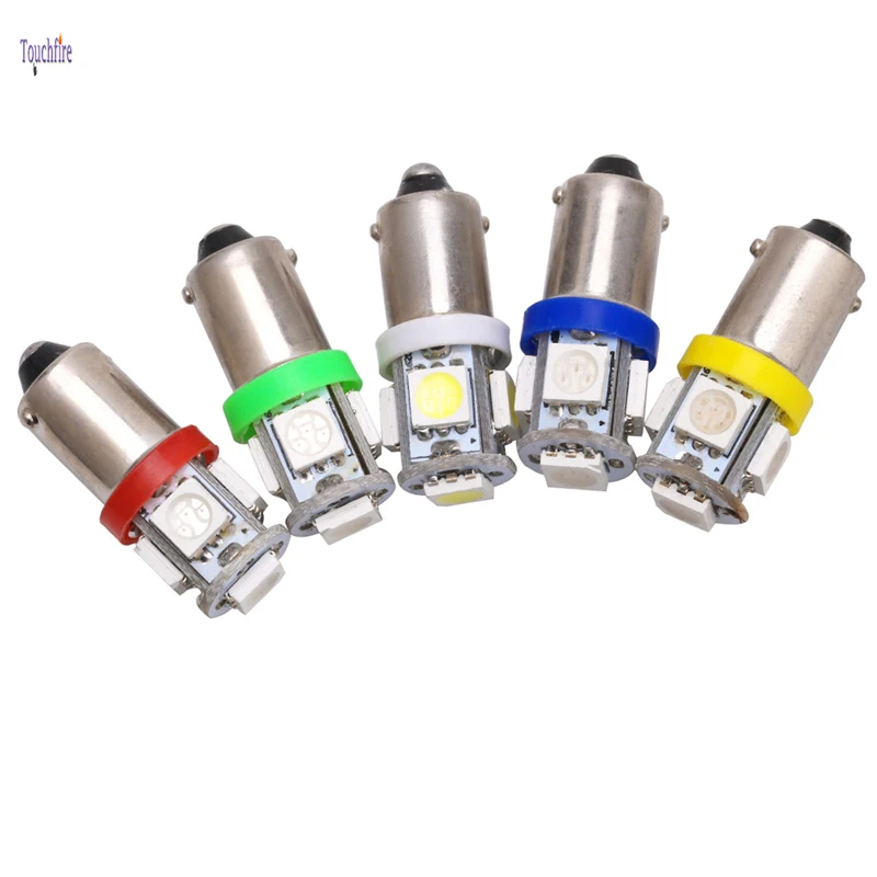 500 шт. BA9S 5050 SMD 5 светодиодный COB автомобильный T4W H6W светодиодный лампы T4W светодиодный авто Интерьер светильник номерного знака просвет сигнальный светильник оптом