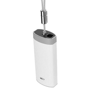 

Hanging Neck Negative Ion Air Purifier Portable Mini Outdoor Depurifier 5 Million Negative Oxygen Ion Purifier-White