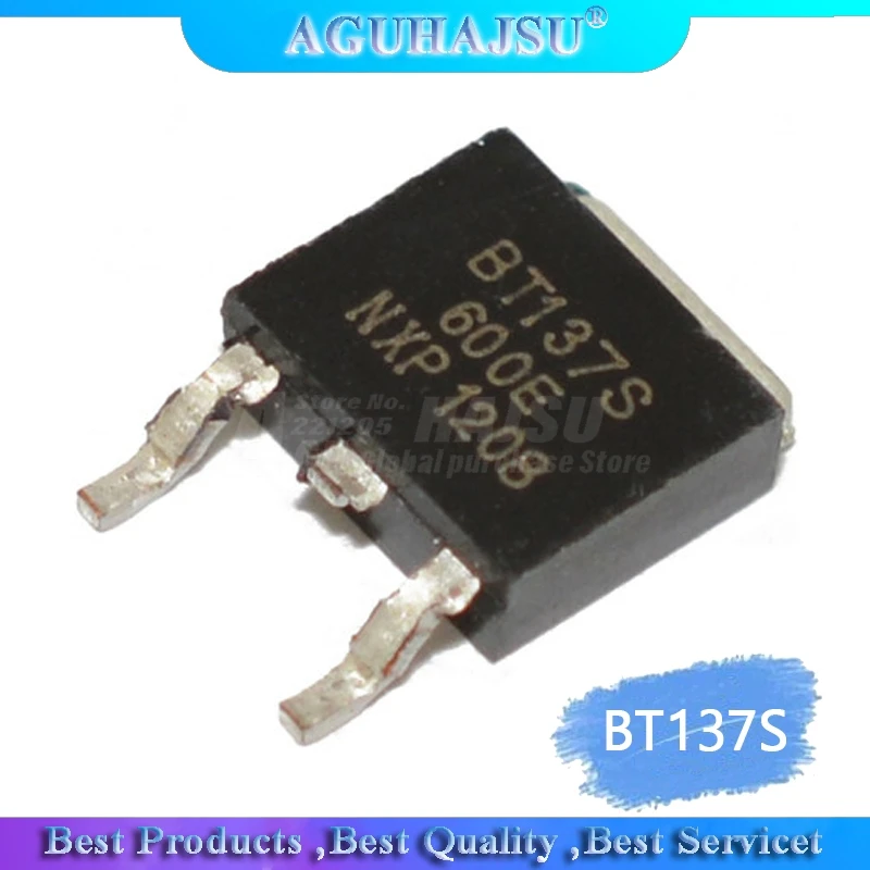 10 шт./лот BT137S-600E BT137S triac SMD TO252 упаковка новый оригинал | Электронные компоненты и