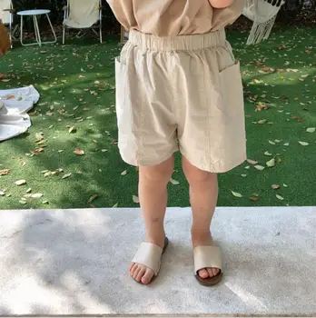 

2020 new wholesale girls boys shorts summer cotton fashion kids shorts 1-7 years HO938