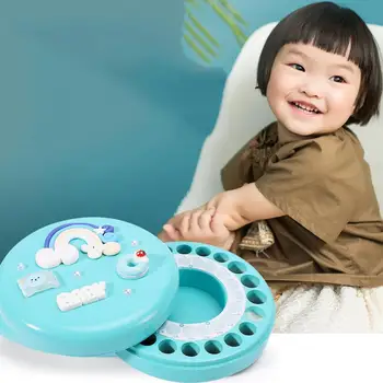 

Teeth Box Souvenir Save Tools Baby Teeth Box Milk Teeth Organizer Storage Kids Tooth Box for children