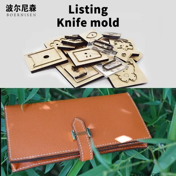 

Wooden Die Cutting Diy 2020 Long multifunctional Wallet card bag Dies Fille Scrapbooking Suitable For Die-cutting Machines