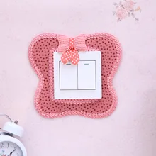 Ju lai ya пасторальный переключатель стиля набор из Южной Кореи креативный переключатель наклейки на выключатели украшения настенные наклейки пылезащитный переключатель Cov