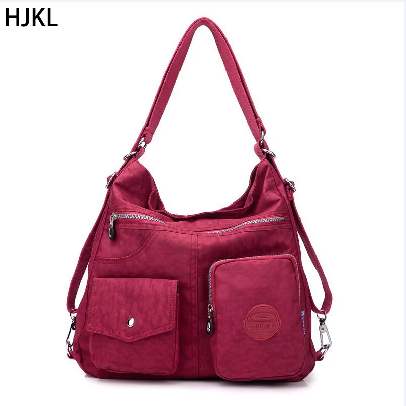 

HJKL Women's Handbags Shoulder Bag Waterproof Large Capacity High Quality Nylon Female Bags Ladies Designer Tote Bag For travel