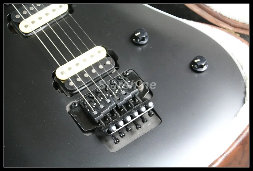 Новая Вольфганг Электрогитара Y-P3 FR мост матовый черный отделка Зебра Humbuckers комплектующие черного цвета