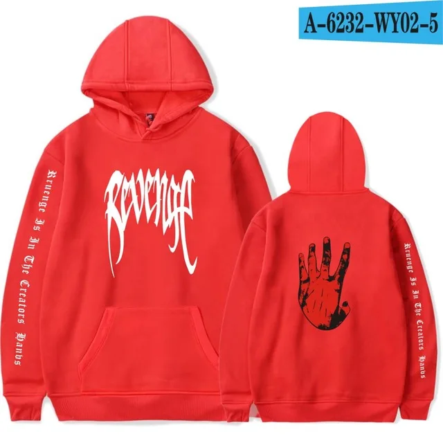 Высококачественная Xxxtentacion Толстовка Revenge для мужчин/женщин, толстовки с капюшоном в стиле хип-хоп, свитшоты для мужчин/женщин, одежда с капюшоном для мужчин