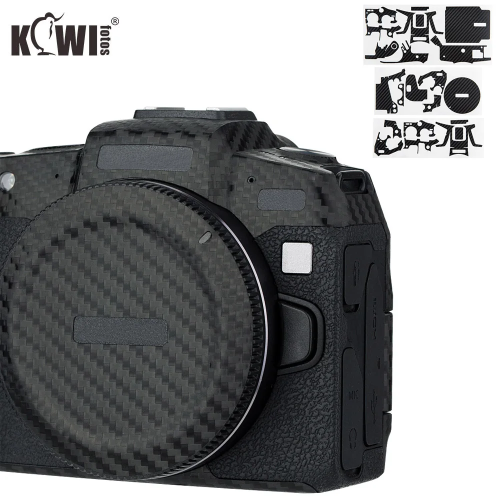 Защитный чехол KIWIFOTOS для корпуса камеры Canon EOS RP EOSRP из углеродного волокна с