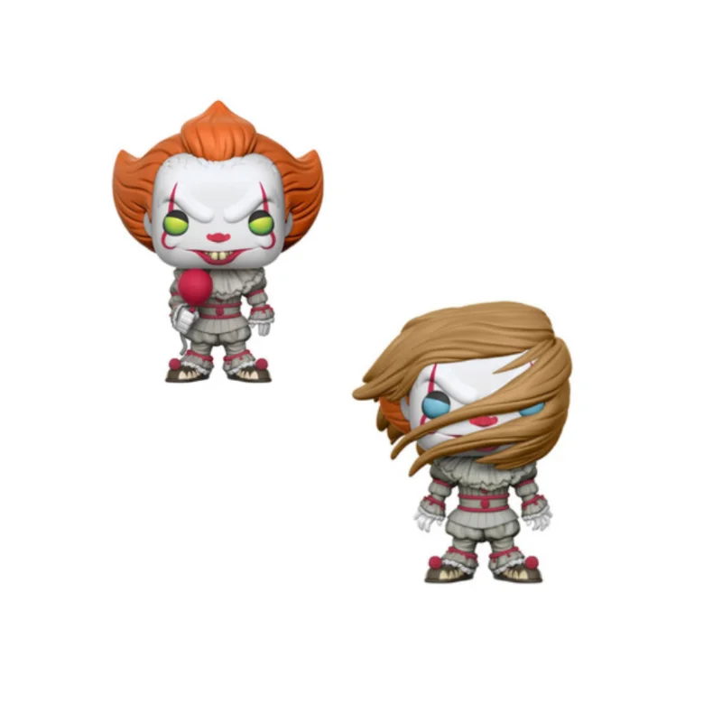 ПВХ Фигурки Pennywise с длинными волосами #474 #475 коллекционные модели игрушек |