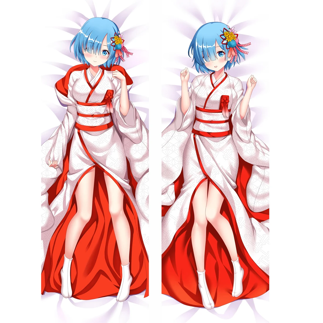 Mxdfafa Аниме Dakimakura Чехол Re Zero kara Hajimeru Isekai Seikatsu обнимающая Подушка аниме косплей