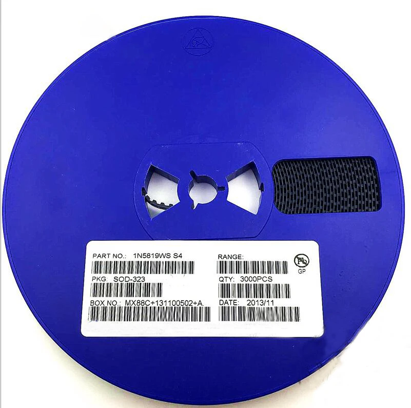 3000 pcs SMD diode 0805 SOD-123 1N5819 1N4007 1N4148 SOD123 SOD-323 1206 1N4148WS 1N5819WS B5819WS SOD323 | Электронные