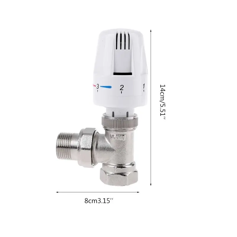 Thermostatic Radiator Valve Floor Heating Temperature Control Thermostat Valve Dropshipping 63HF