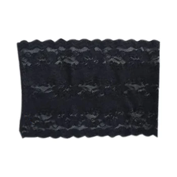 

Tube Boob Lady Top Cropped Women Soft Stretch Strapless Bandeau Floral Lace Bra F42F