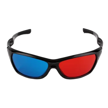 

Universal Type 3D Glasses TV Movie Dimensional Anaglyph Video Frame 3D Vision Glasses DVD Game Glass Red And Blue Color
