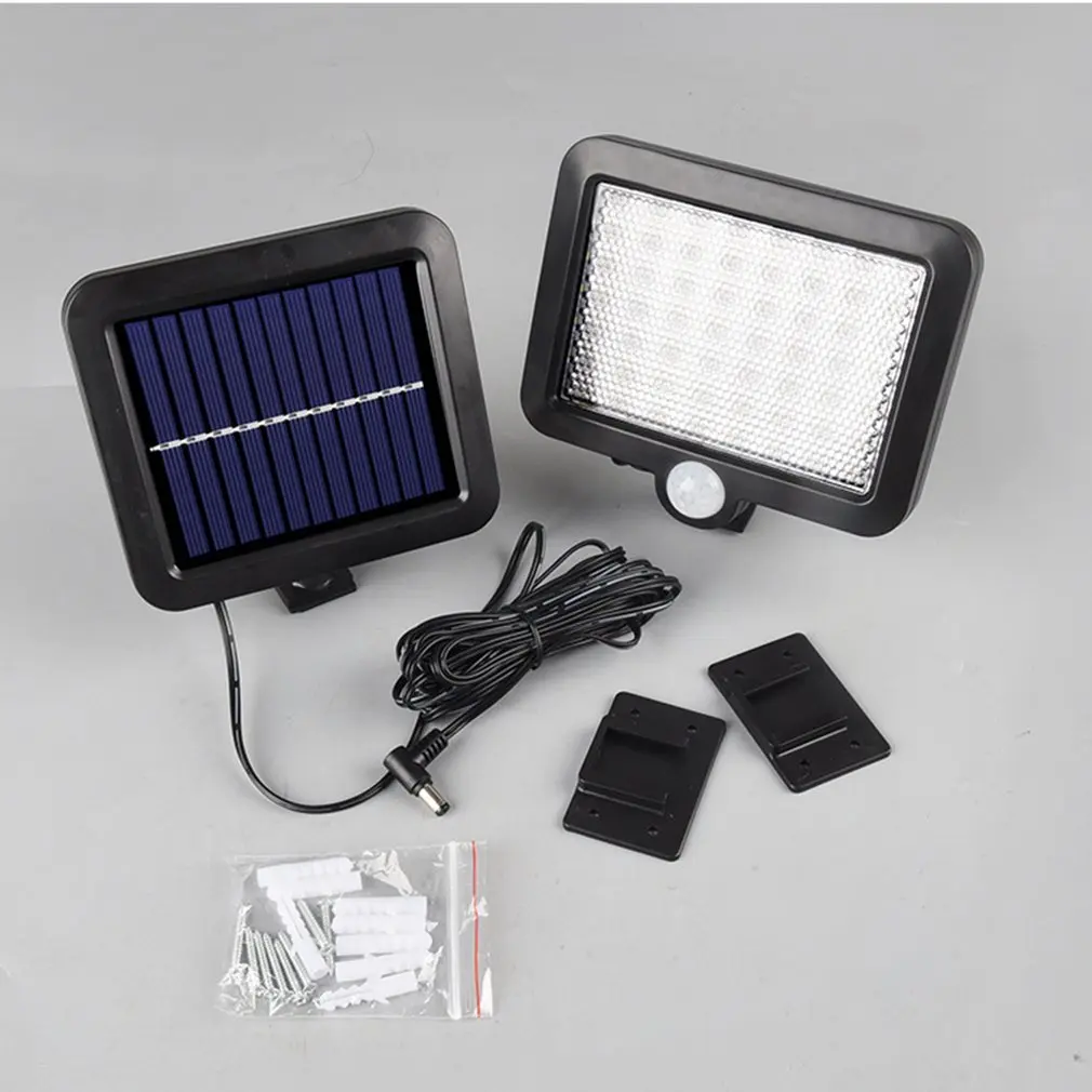 

LED Solar Light Outdoors Garden Light Waterproof PIR Motion Sensor Wall Lamp Spotlights Security Emergency Street Lamp