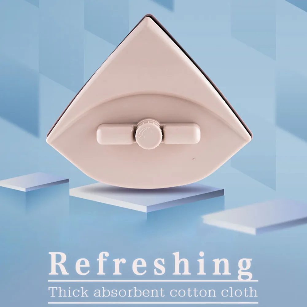 5-35mm Triangle Magnetic Window Glass Cleaning Brush Windows Glass Cleaner Tools Double Sided Wiper Surface Brush Washing Tools