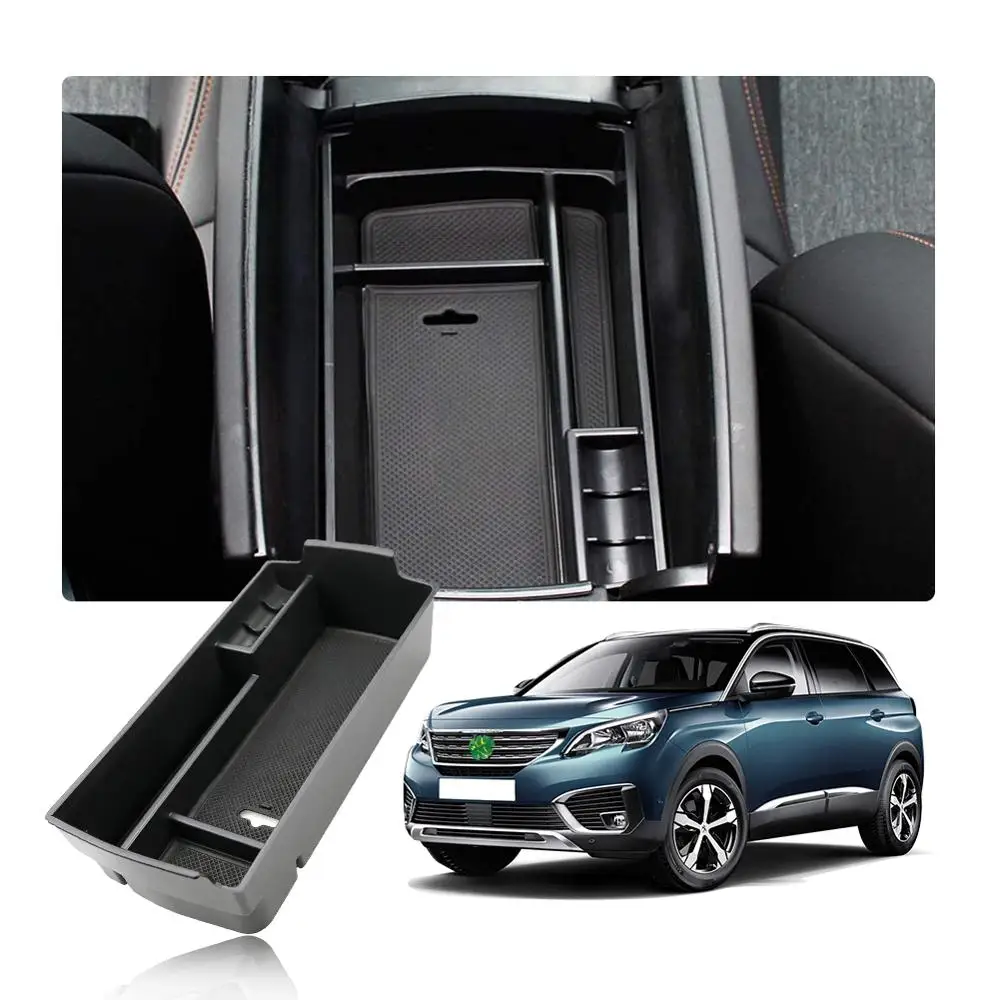 LFOTPP Автомобильная Центральная коробка для хранения для peugeot 3008 5008/C5 aircross подлокотник коробка для хранения Контейнер Авто внутренние аксессуары