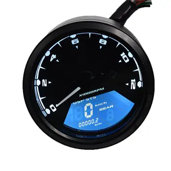 

Backlight Motorcycle Modified Dashboard Display Adjustable Oil Meter Water Temperature Meter Modified Accessories