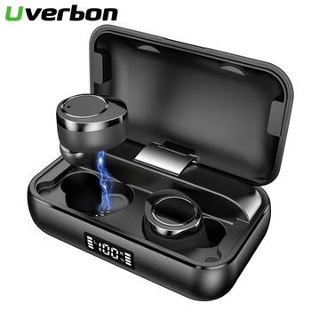 

X13 TWS Bluetooth Earphone With LED Display Wireless Bluetooth Headphones Waterproof Noise Cancelling Headset 5000mAh Power Bank