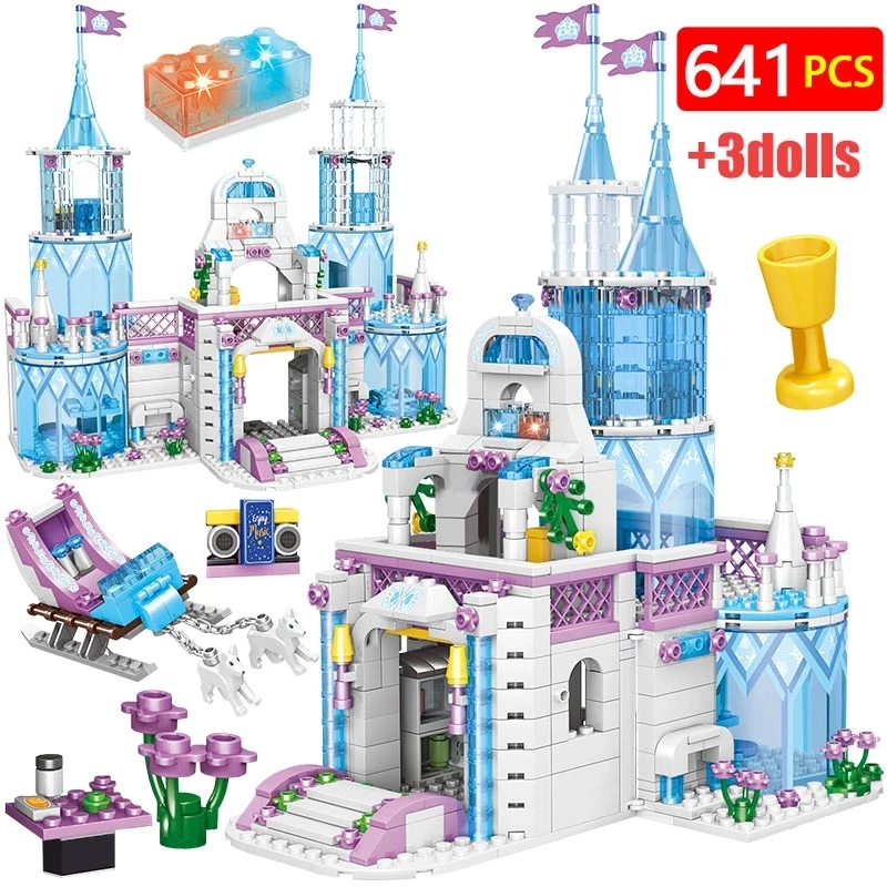 Игрушки для девочек ледяная Снежная Мечта Замок принцессы дом от Playmobil