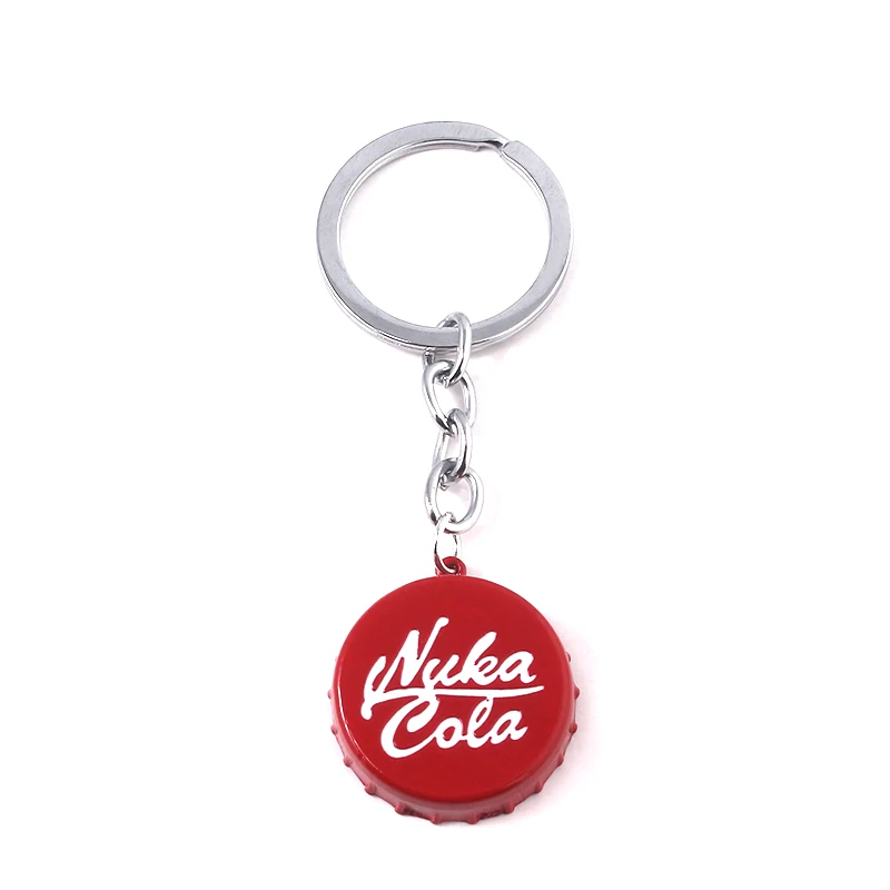 Game Nuka Cola Botter Opener Keychain Keyring Pendant Pip Boy Jewelry Gift For Car Key Holder Friendship Accessories | Украшения и