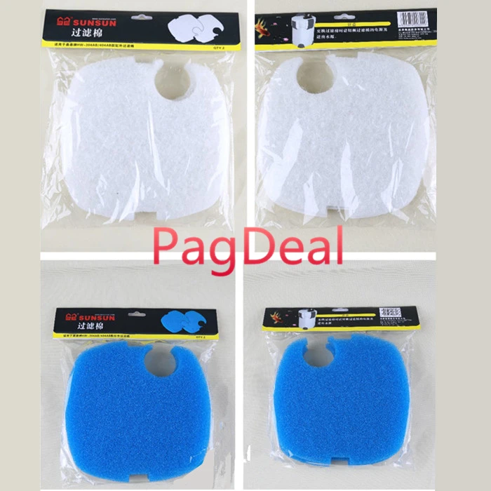 8 шт. сменный синий грубый тонкий фильтр губка для аквариума поролоновые