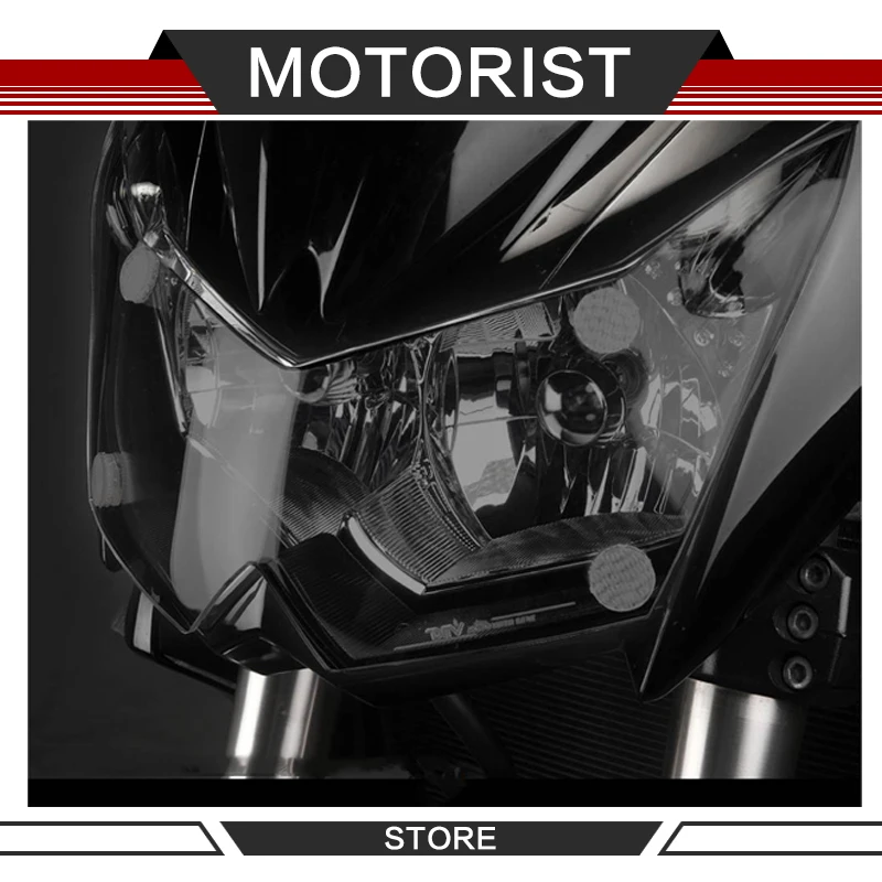 

Motorcycle Acrylic Accessories Front Headlight Cover Front Light Protector for KAWASAKI Z1000 2007-2009 Z750 07-14 Z750R 11-13