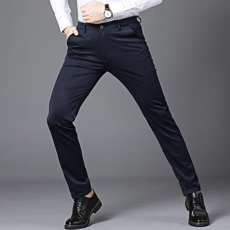 Classic Suit Pants Men Dress Pants 