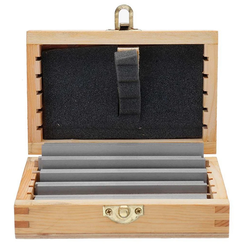 

Promotion! 6 Pairs 12Pcs Parallel Pad Gauge Block Alloy Steel CNC Milling Pads Set 120mm x (10-35Mm) for Vice Milling Machine La
