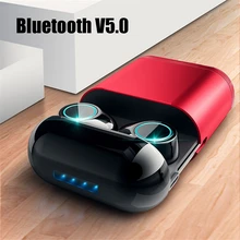 S7 Bluetooth 5,0 наушники TWS наушники беспроводные Bluetooth наушники стерео гарнитура Bluetooth наушники с микрофоном зарядная коробка