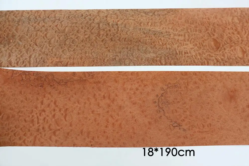 2x натуральный подлинный Sapele Pommele шпон декоративный нарезной шпон для мебели - Цвет: like the picture