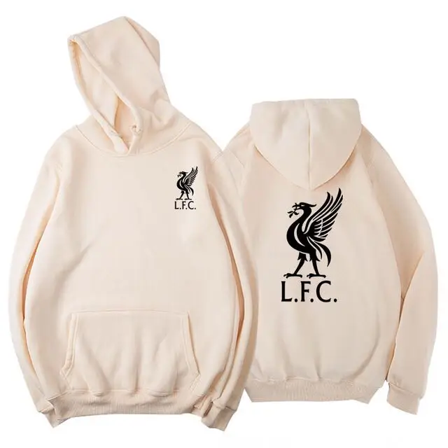 New Printed Cotton Liverpool Football Hoodie 2019 Fall Winter Fashion Style Hip Hop Casual Sweatshirt Street Clothing