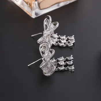 

Creative fashion style earrings women's personality simple Korean temperament wholesale accessories factory wholesale DZ 4