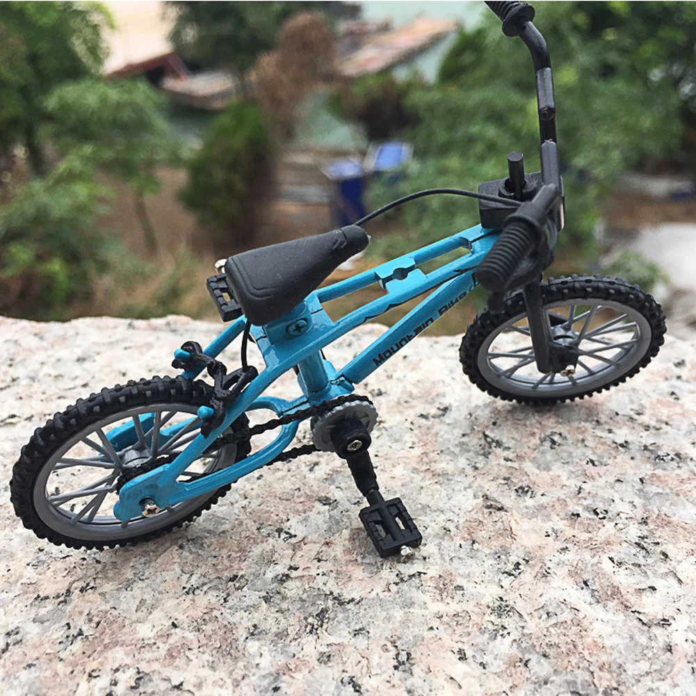 Мини-Пальчиковые игрушечные велосипеды, креативный горный велосипед из сплава, Детский Взрослый BMX Fixie велосипед, скутер для пальца, игрушка в подарок N27
