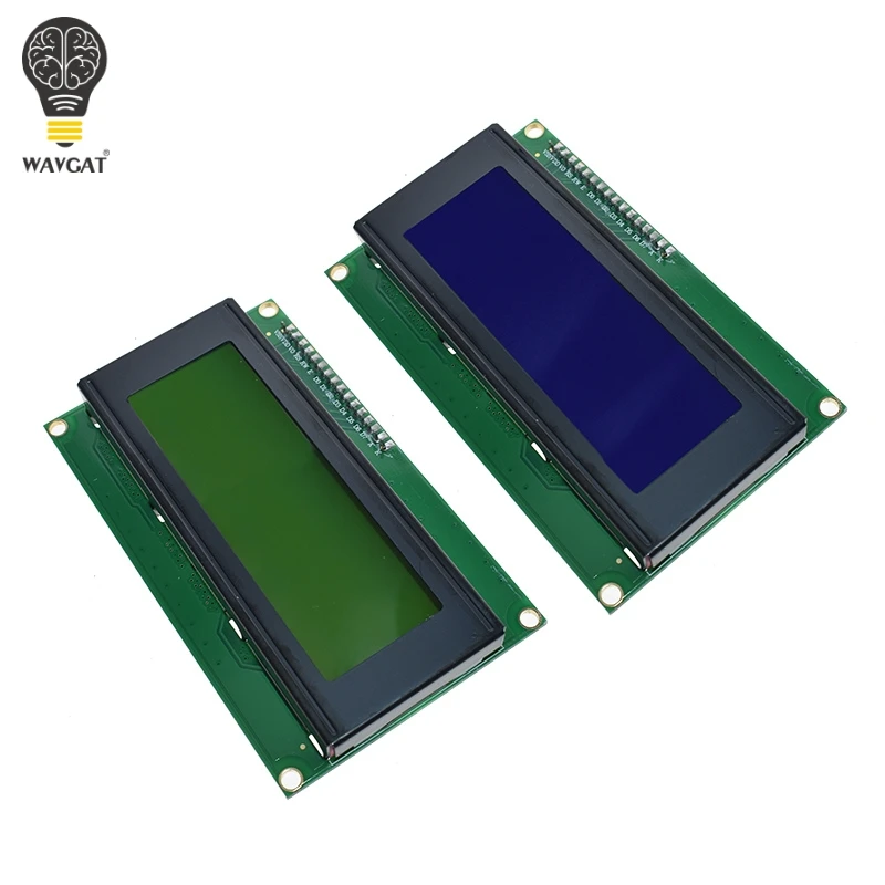 Серийный ЖК модуль IIC/I2C/TWI 2004 с синей и зеленой подсветкой для Arduino UNO R3 MEGA2560 20X4 LCD