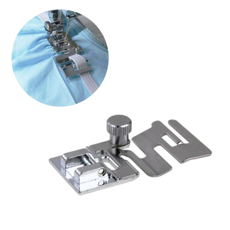 ​1pc Quickly insert elastic ribbon lace stitching fabric home sewing machine press foot | Дом и сад