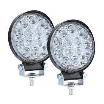 

Car Auto LED Work Light Spot Round Lamp Offroad White 6000K 12V/24V 140W Partje ep