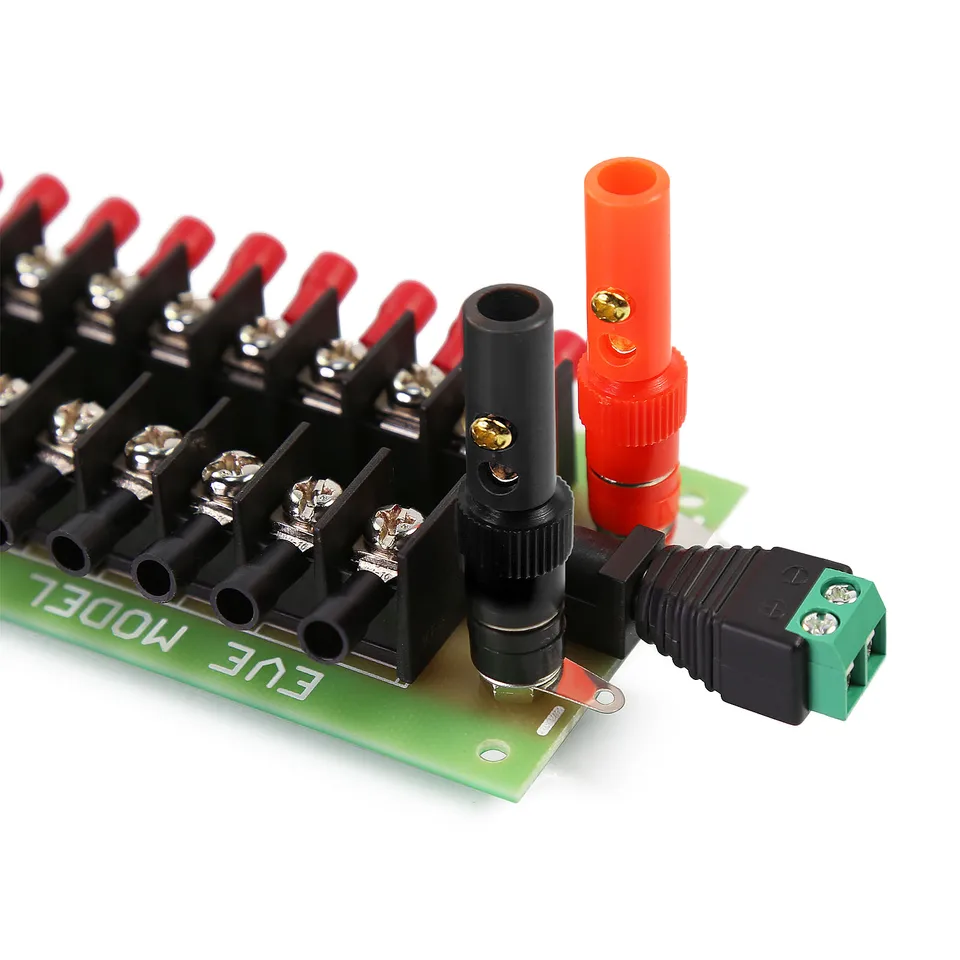 Evemodel PCB012 1set Power Distribution Board Self-adapt Distributor HO N O LED Street Light Hub DC AC Voltage Train Power Control - Foto 11