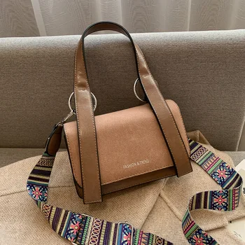 

On The New Small Bag Women 2019 New Autumn Western Style Broadband Portable Small Square Bag Joker Slung Shoulder Bag