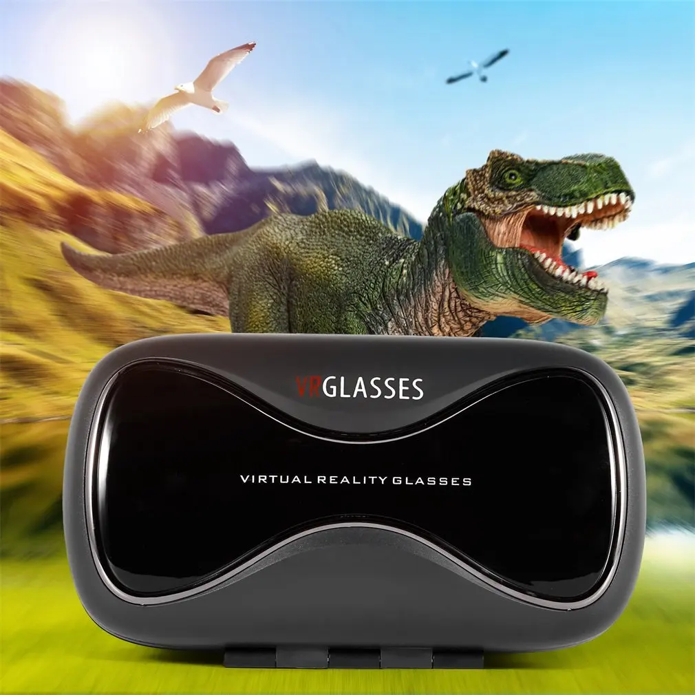 Портативный VRD3 Очки виртуальной реальности шлем мои Реалистичные 3D очки гарнитура картон для большинства смартфонов
