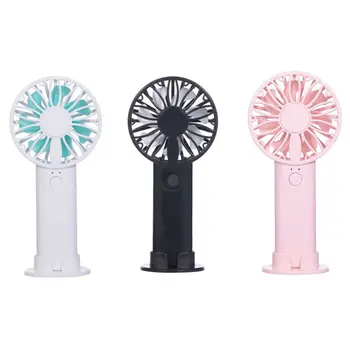 

Mini Portable Fan Cool Air Hand Held Travel Cooler Cooling Mini Desk Fans Powered By 2x AA Battery For Outdoor Home Office