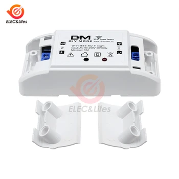

AC 90-250V Basic WiFi Timer Smart Switch DIY Wireless Remote Control switch Support eWelink APP wireless Home Automation 220V
