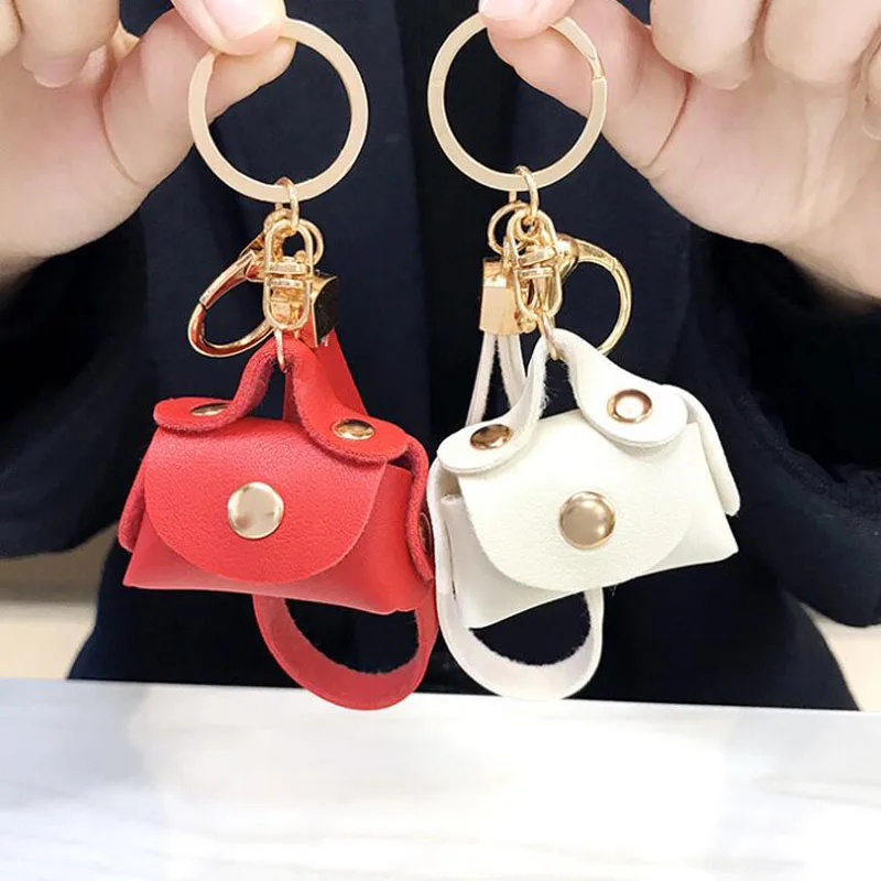 

20pcs/lot Wedding Souvenir Baby Shower Party Favors PU Coin Purse Bags Keychains Creative Gift For Guest Giveaways Bag Dec