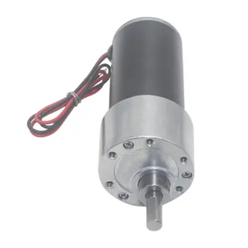 

10rpm to 1270rpm Large Torque Metal Gearbox Reduction Tubular Gear Motor DC 24V 12 Volt