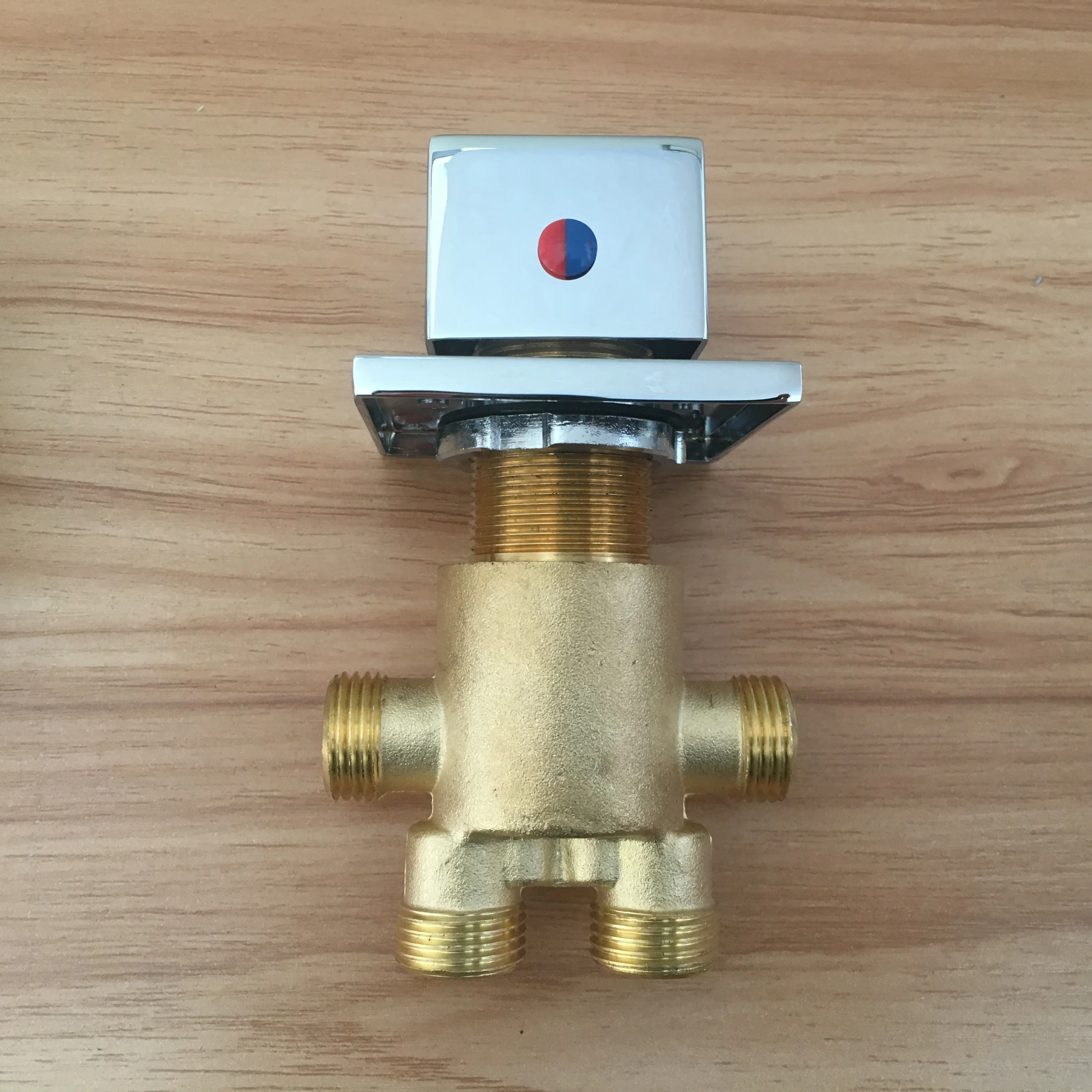MTTUZK Square Handle Brass Switch Valve for faucet shower mixer Bath faucet control valve Split Bathtub faucets 4